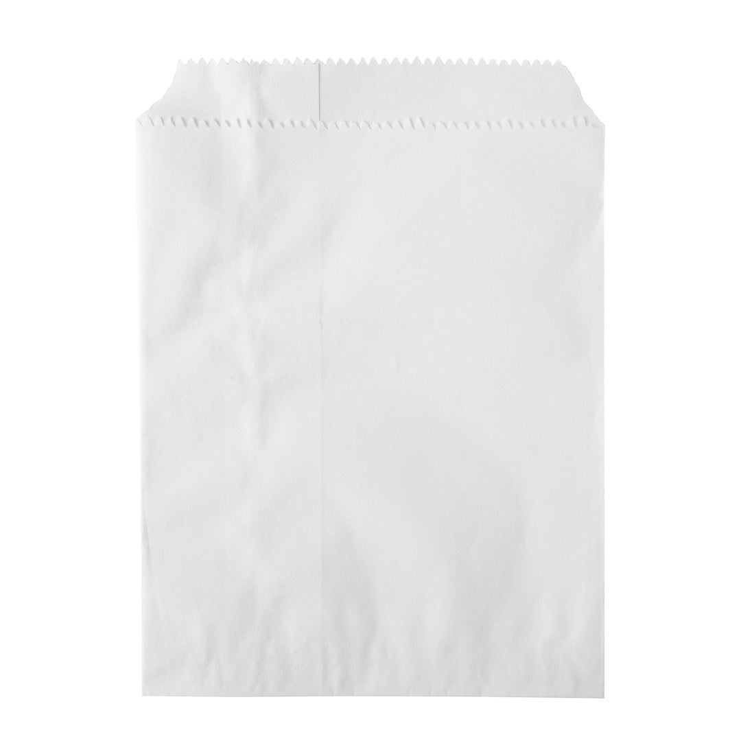 Bags, 7 x 5 Inch, Greaseproof Paper, White,1 - 25 COUNT