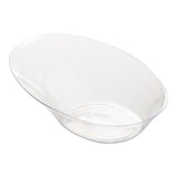 Dishes, Ellipse Serving, 4 x 3 x 1.25 Inch, Plastic, Clear, Oval,1 - 50 COUNT