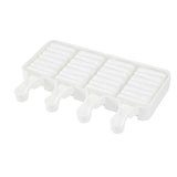 Molds, Baking, 4-Compartment, Rectangular Popsicle, White, Silicone,1 - 10 COUNT