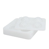 Mold, Baking, 4-Compartment, Lychee, White, Silicone,1 - 1 EACH