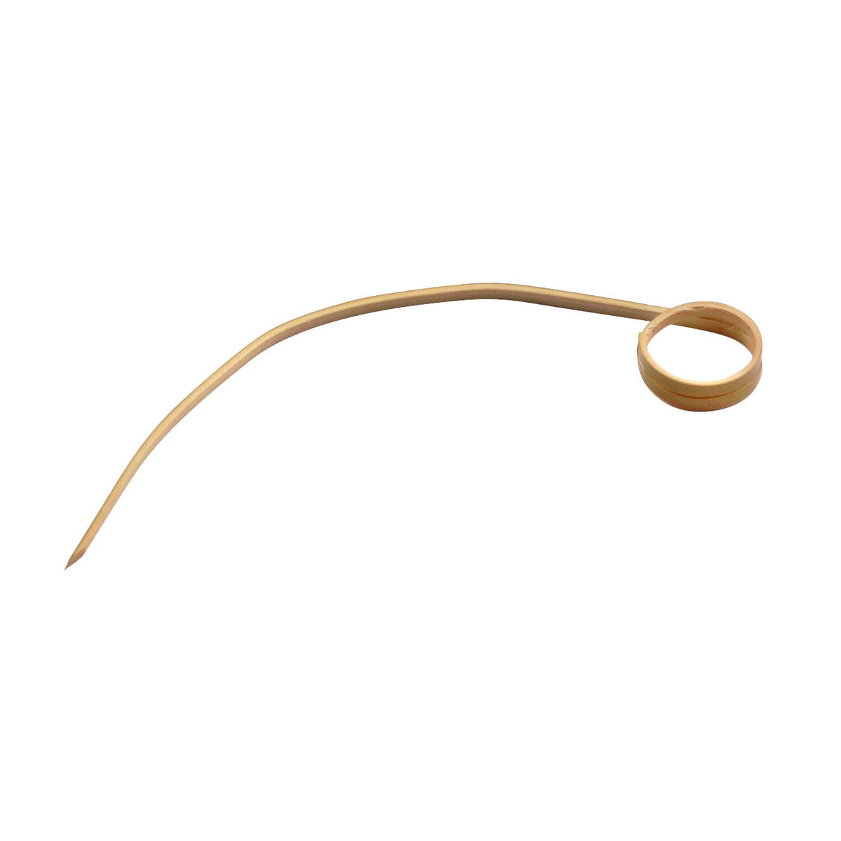 Skewers, Curved, 5.7 Inch, Bamboo,20 - 100 COUNT