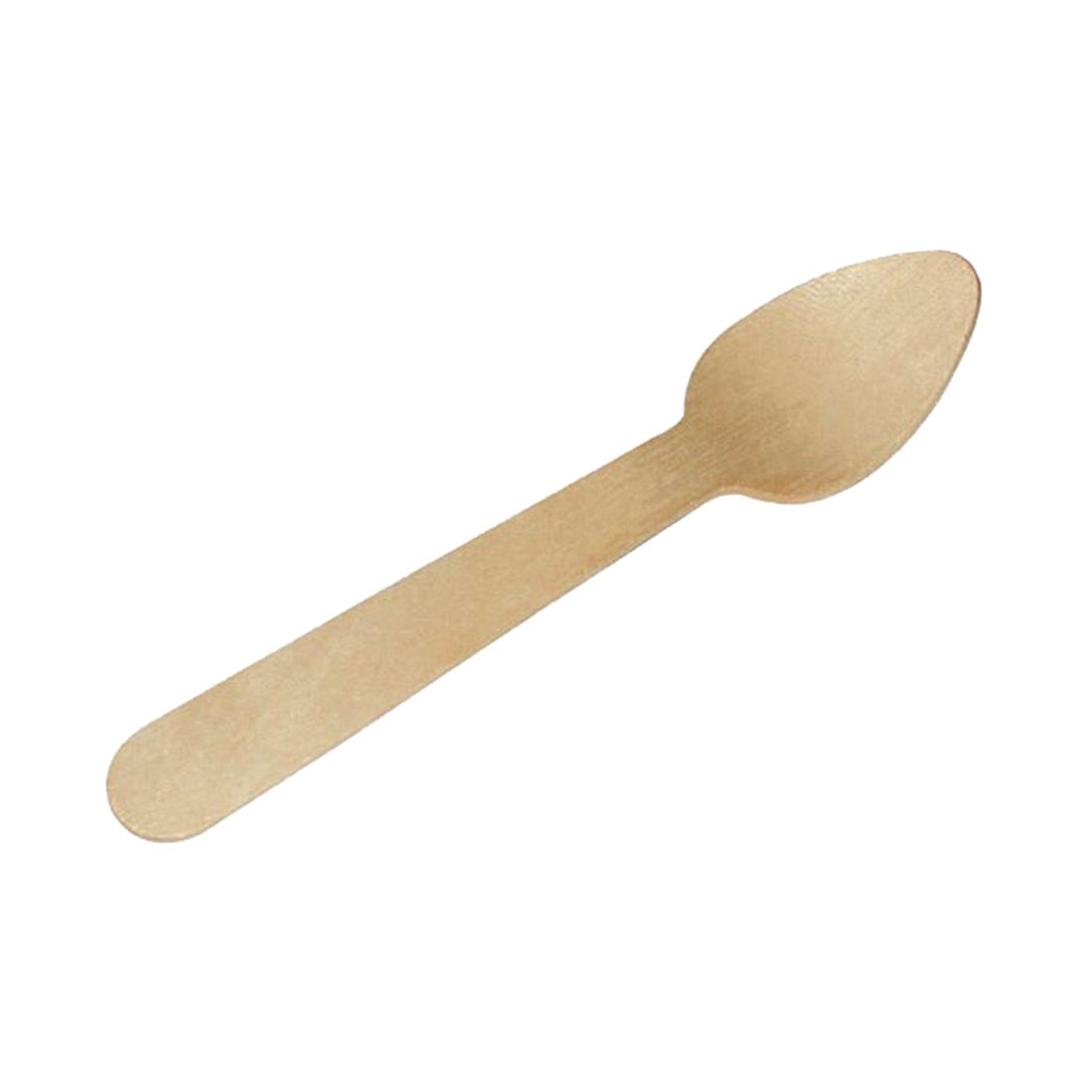 Spoons, 5.5 Inch, Wooden,20 - 100 COUNT