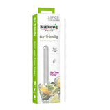 Straws, 7.75 Inch, Paper, White,12 - 25 COUNT