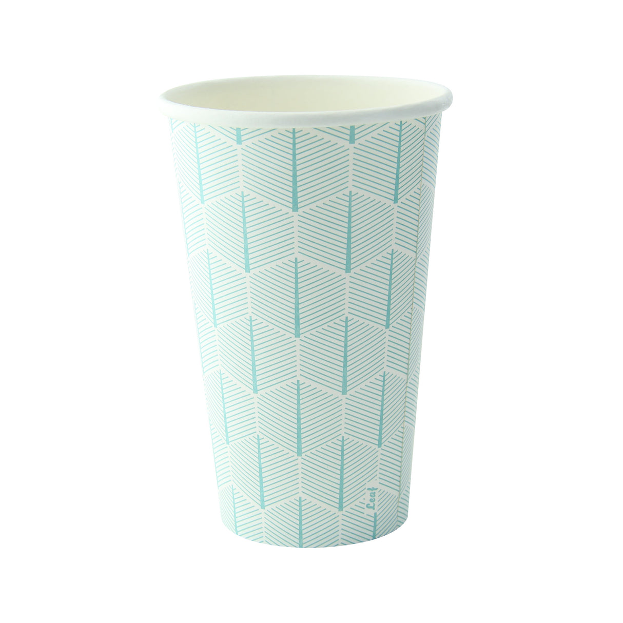 Cups, 16 Ounce, Paper, Leaf Design, 5.4 x 2.4 x 3.5 Inch,1 - 1000 COUNT