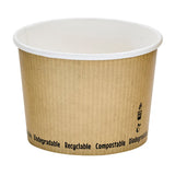 Cups, Soup, 16 Ounce, 4.5 x 3.1 Inch, Biodegradable & Compostable,20 - 25 COUNT