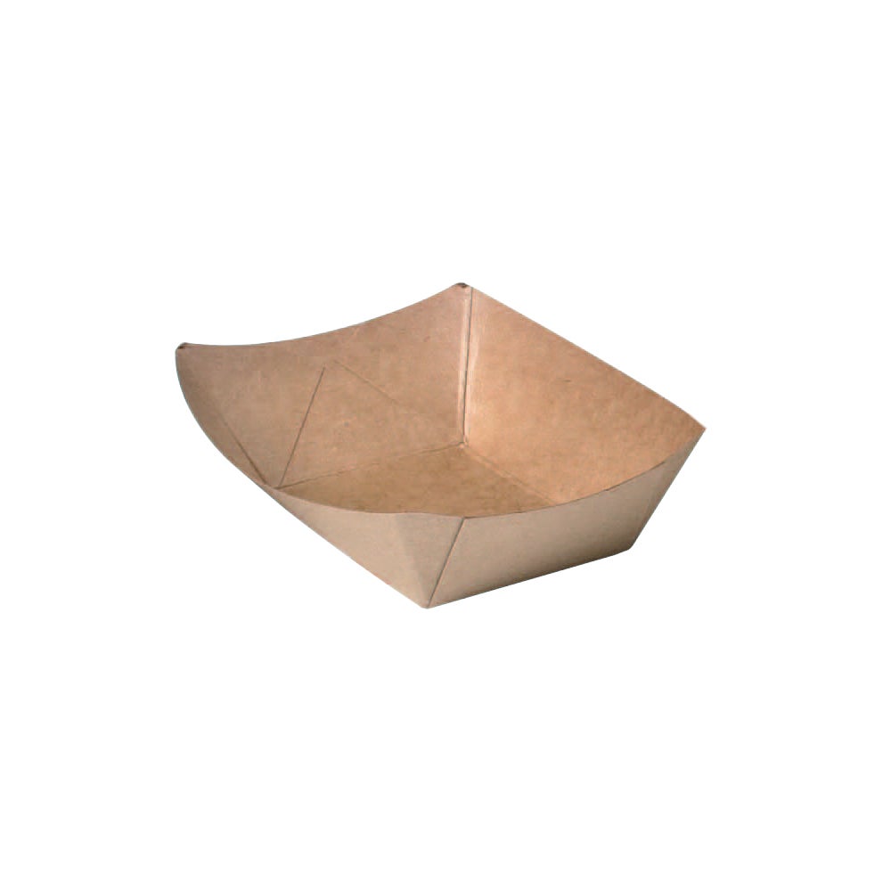 Boats, Food, 5.4 x 3.6 x 1.5 Inch, Paper, Kraft,4 - 250 COUNT