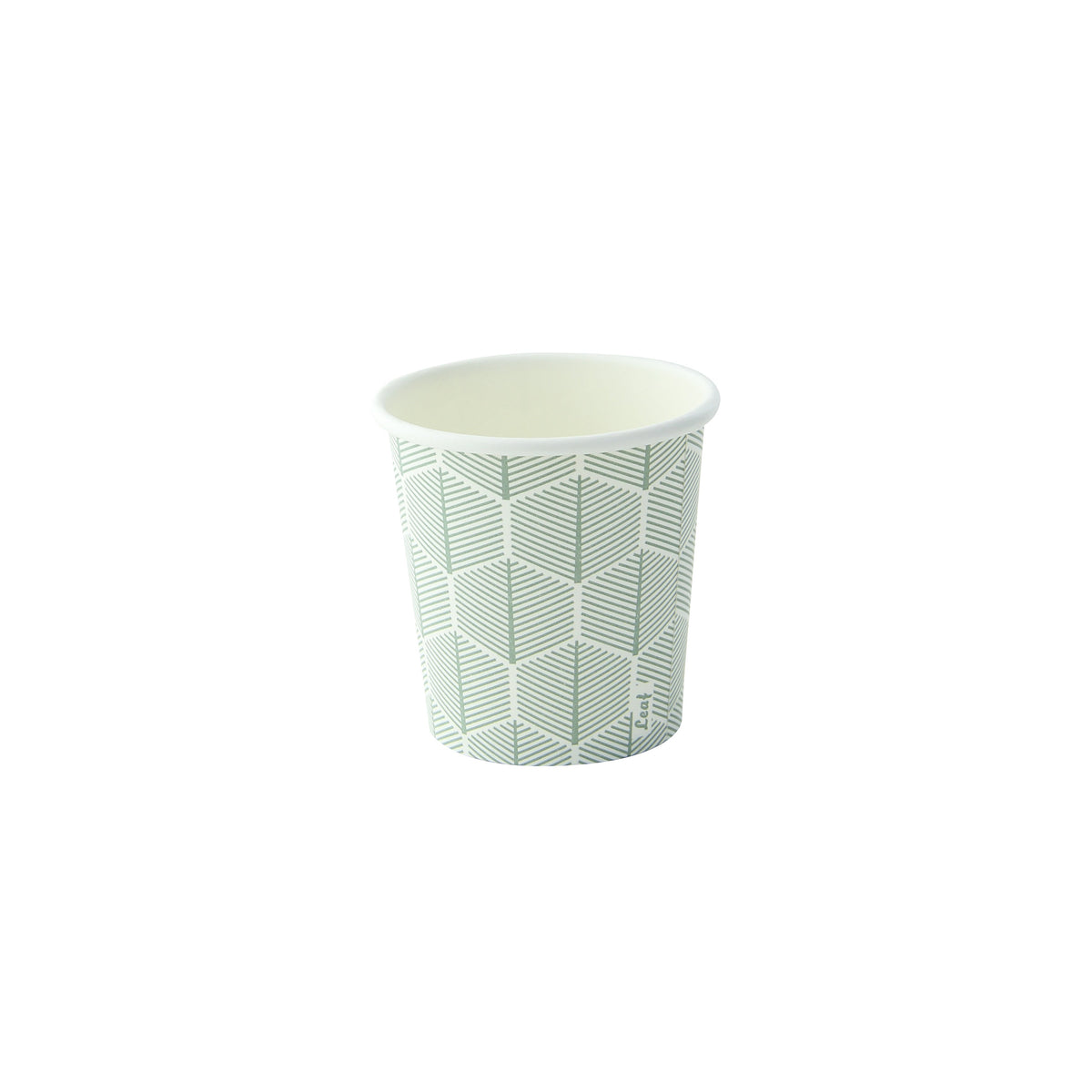 Cups, 4 Ounce, Paper, Leaf Design, 2.4 x 1.8 x 2.4 Inch,1 - 3000 COUNT