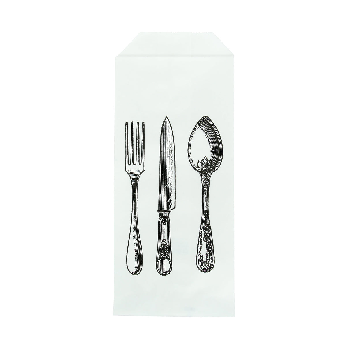 Bags, 8.66 x 3.35 Inch, Paper, White, with Logo,1 - 1000 COUNT