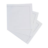 Napkins, Cotton, White, 15.8 x 15.8 Inch,10 - 10 COUNT