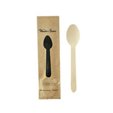 Spoons, 6.2 Inch, Wooden, Individually-Wrapped,10 - 50 COUNT