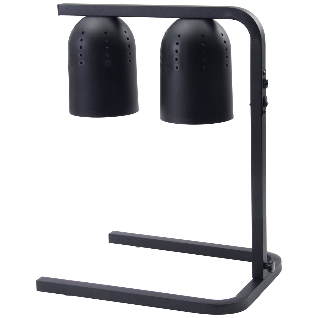 Heat Lamp, 2-Bulb, 250 Watt, Black, Steel & Aluminum,1 - 1 EACH