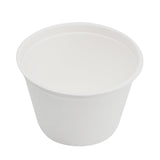 Cups, 5 Ounce, Paper, White, Sugarcane Bagasse,1 - 100 COUNT