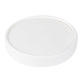 Lids, Flat, Paper, White, for 8 Ounce Cups,1 - 50 COUNT
