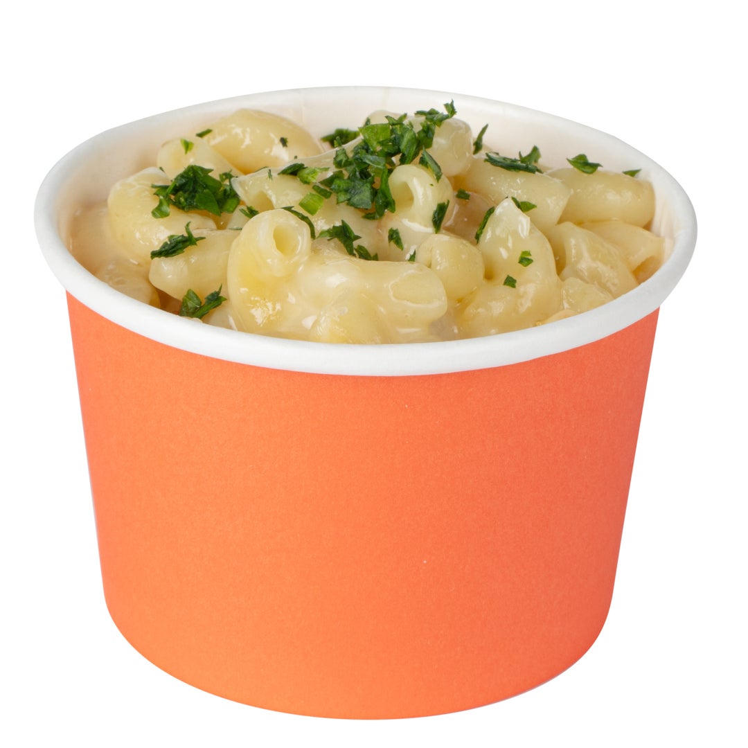 Cups, Ice Cream, 4 Ounce, Paper, Tangerine Orange,1 - 200 COUNT