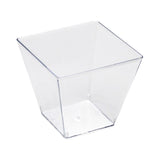 Cups, Kova 4 Ounce, Plastic, Clear, Square,1 - 20 COUNT