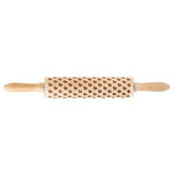Pin, Rolling, 8 Inch, Beechwood, Heart, 8 Linear Inch,1 - 1 EACH