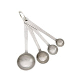 Spoon Sets, Measuring, 4-Piece, Stainless Steel,6 - 1 EACH