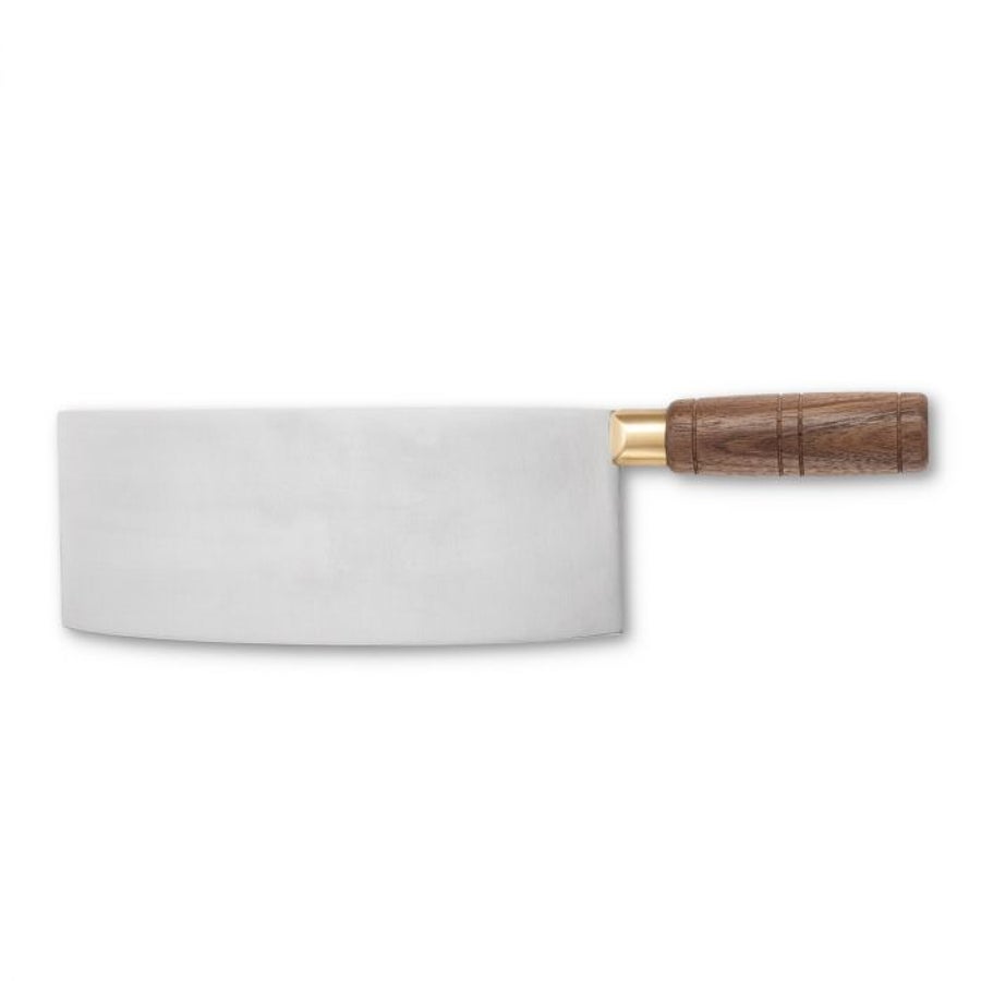 Cleaver, 8 Inch, Carbon Steel, with Wooden Handle,1 - 1 EACH