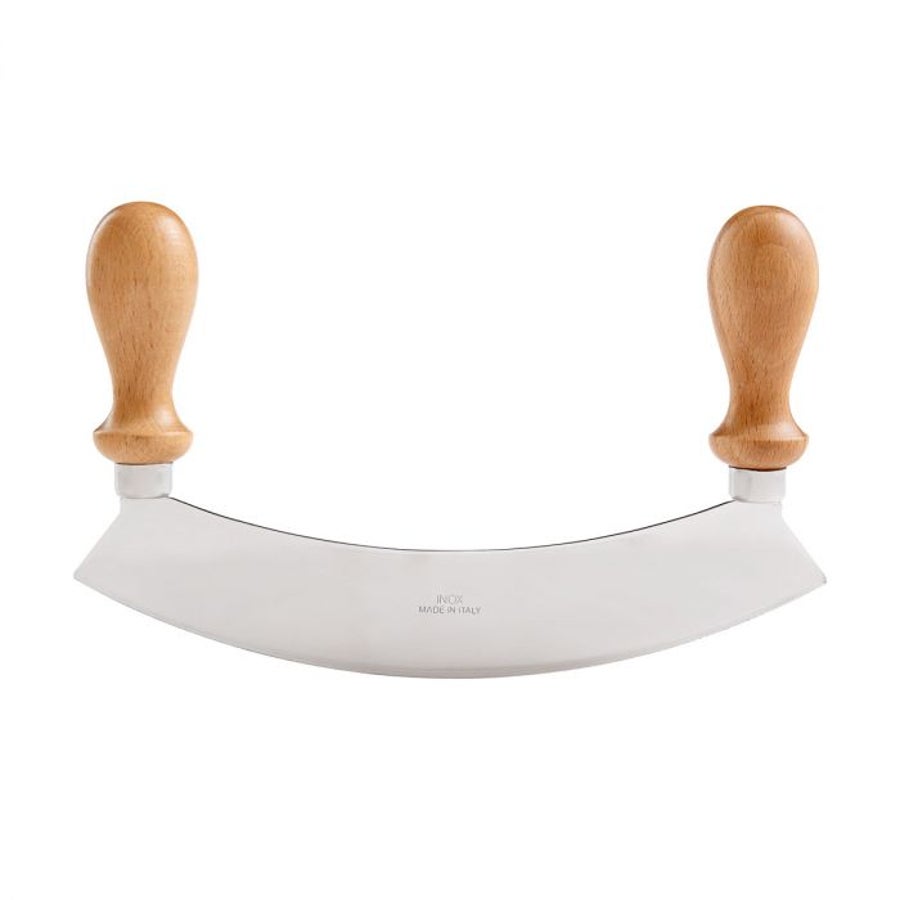 Chopper, Mezzaluna, with Wooden Handles,1 - 1 EACH