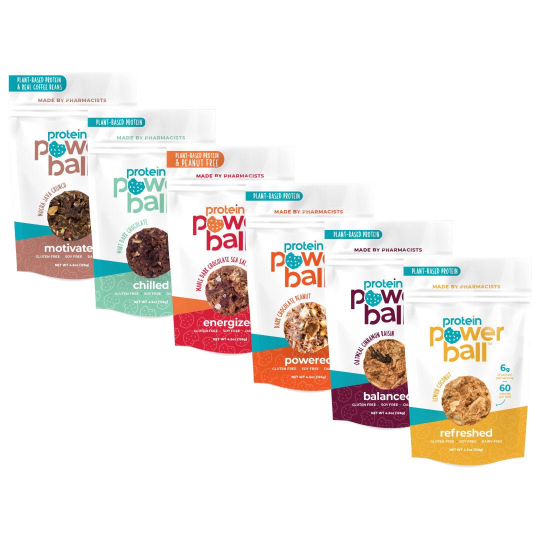 Snack Balls, Protein, Variety Pack,12 - 4.5 OUNCE