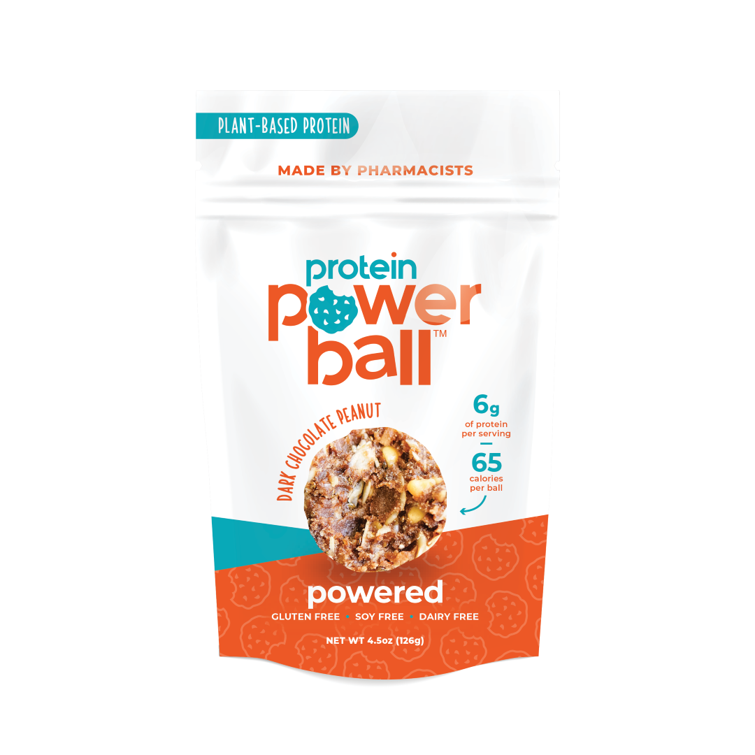 Snack Balls, Protein, Dark Chocolate Peanut,12 - 4.5 OUNCE