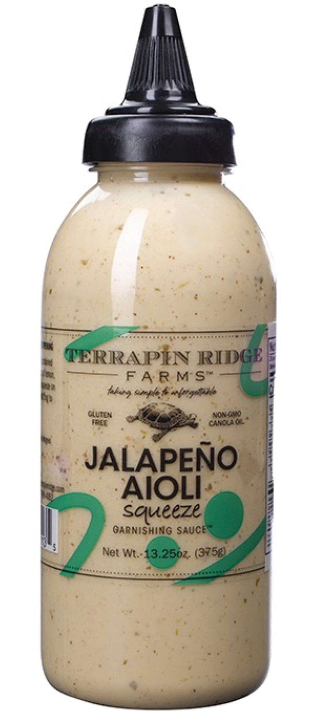 Garnishing Sauce, Aioli, Jalapeno, Squeeze Bottle,12 - 13.25 OUNCE