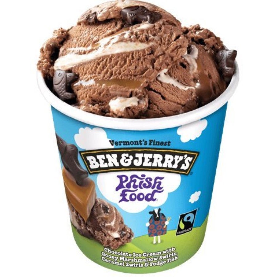 Ice Cream, Phish Food, Frozen,8 - 16 FLUID