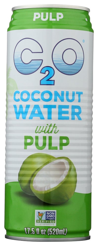 Water, Coconut, with Pulp,12 - 17.5 FLUID
