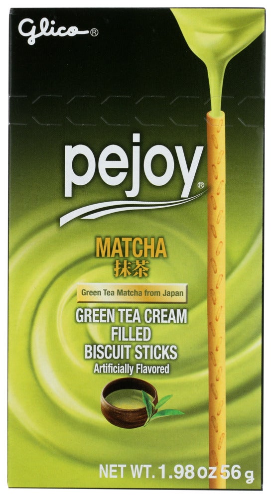 Cookies, Biscuit Stick, Matcha, Shelf-Stable,10 - 1.98 OUNCE