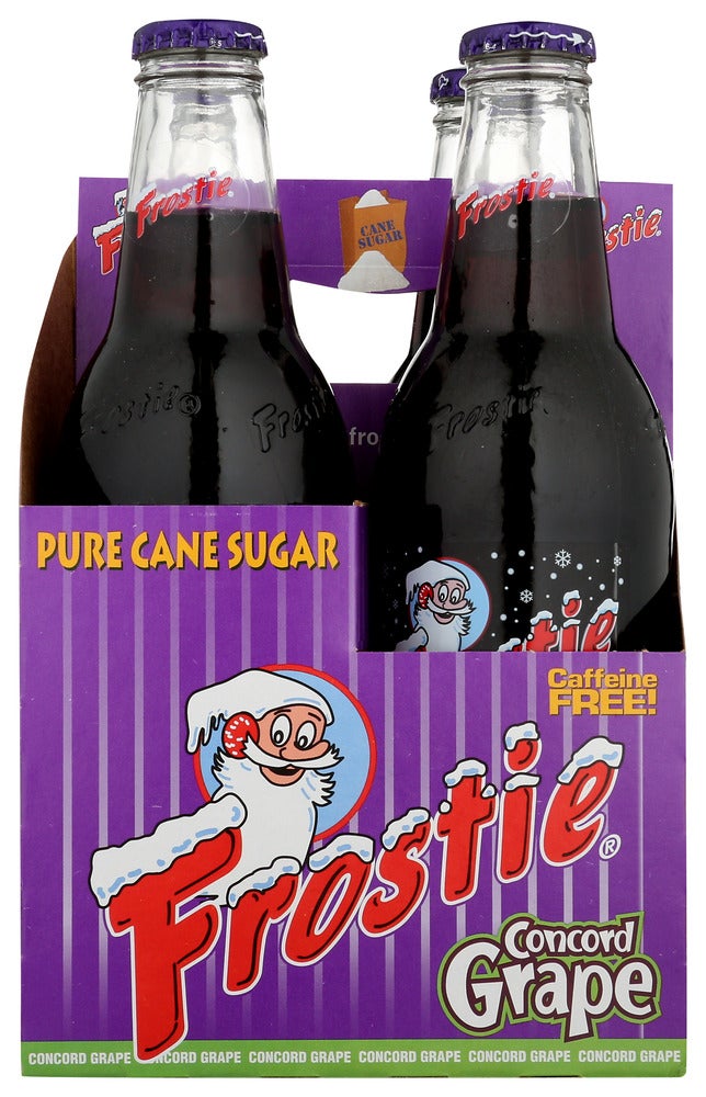 Soft Drink, Concord Grape, Single-Serve, Glass, 12 Fluid Ounce,6 - 4 COUNT