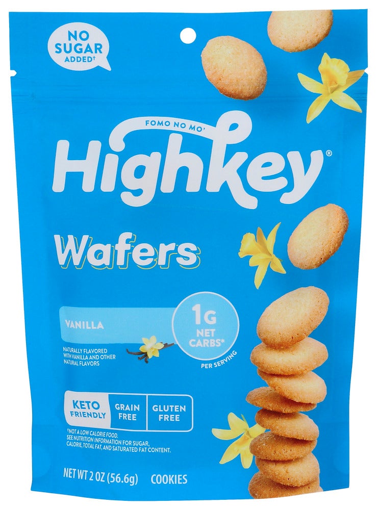 Cookies, Wafer, Vanilla, Shelf-Stable,6 - 2 OUNCE