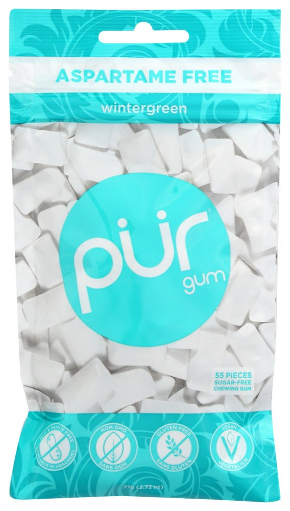 Gum, Wintergreen, Sugar-Free,12 - 2.72 OUNCE