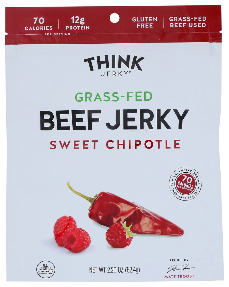 Beef Jerky, Sweet Chipotle, Pieces,8 - 2.2 OUNCE
