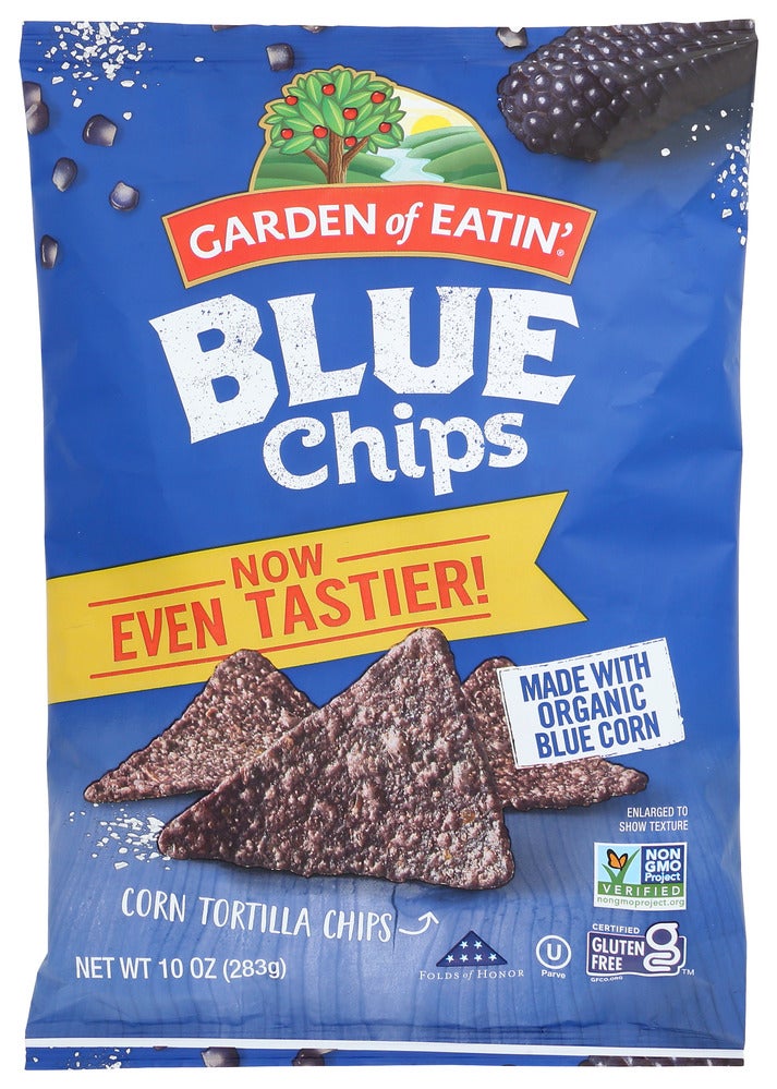 Chips, Tortilla, Blue Corn,12 - 10 OUNCE