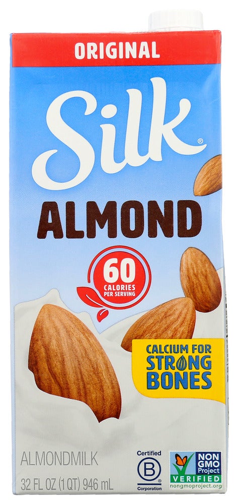 Milk, Almond, Original, Shelf-Stable,6 - 32 FLUID