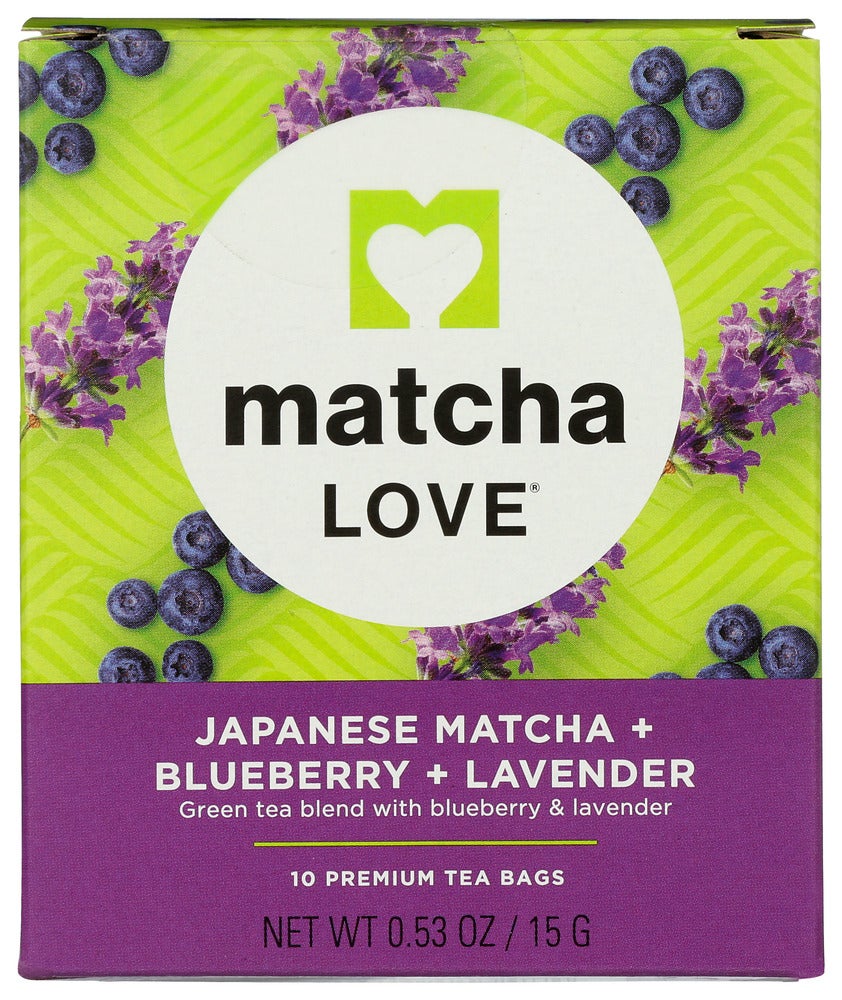 Tea, Matcha, Blueberry Lavender,6 - 10 COUNT