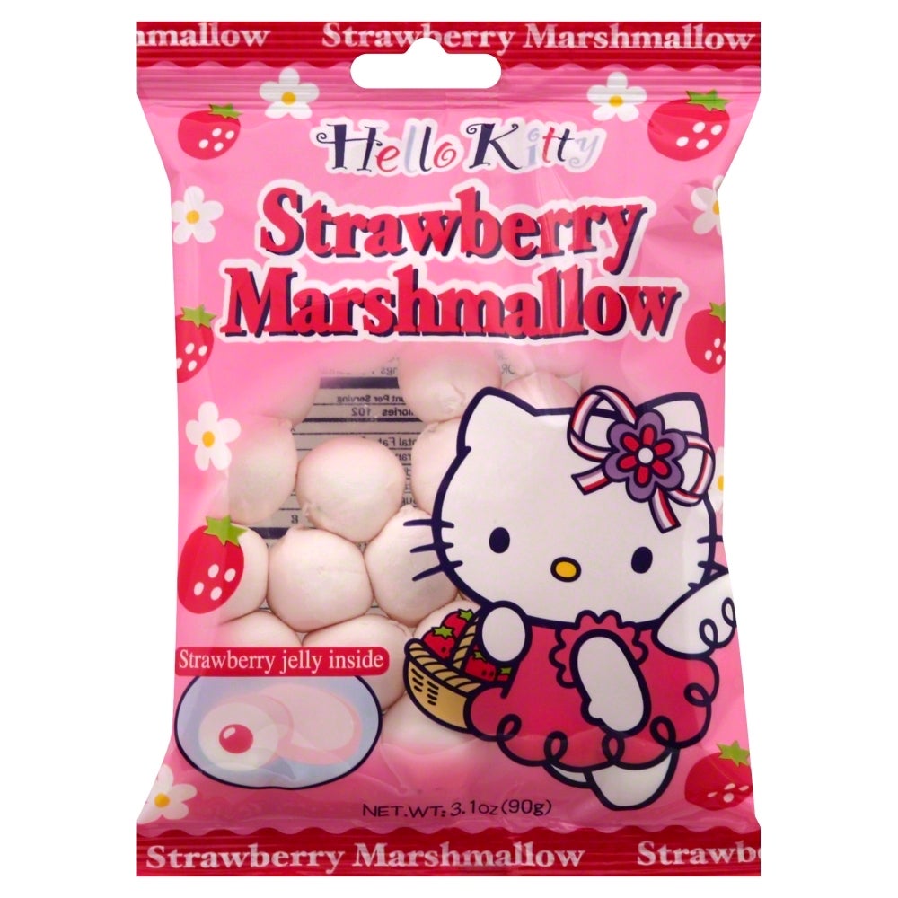 Snacks, Marshmallow, Strawberry, with Strawberry Jelly,12 - 3.1 OUNCE
