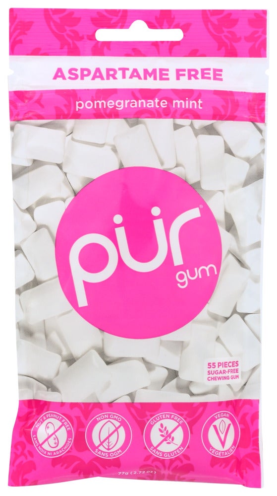Gum, Pomegranate Mint, Sugar-Free,12 - 2.72 OUNCE