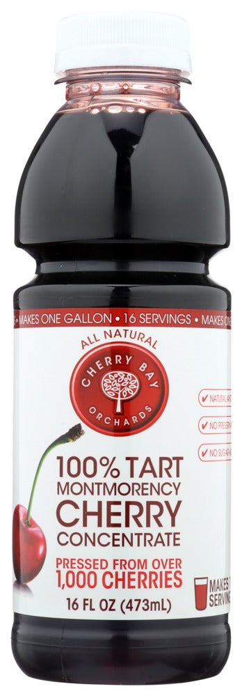 Juice Concentrate, Tart Montmorency Cherry, 100%, Shelf-Stable,6 - 16 FLUID