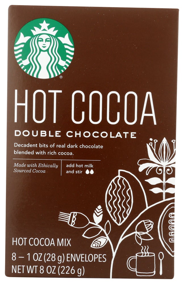 Hot Cocoa Mix, Double Chocolate, 1 Ounce,6 - 8 COUNT