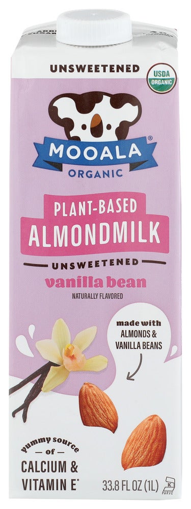 Milk, Almond, Unsweetened Vanilla Banana, Shelf-Stable,6 - 33.8 FLUID