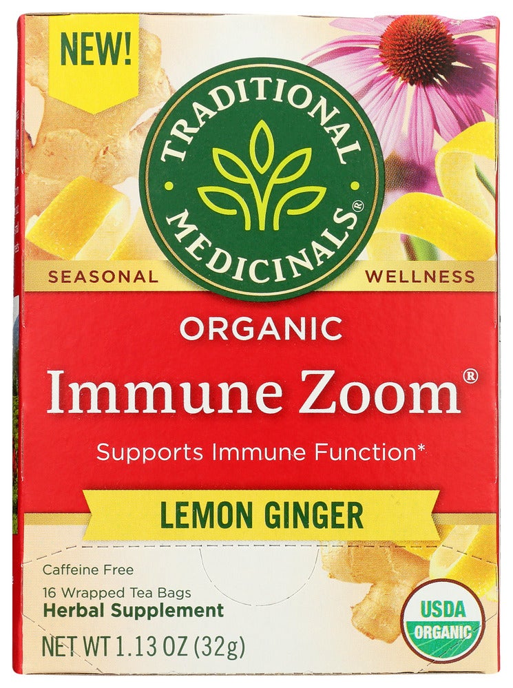 Tea, Lemon Ginger,6 - 16 COUNT