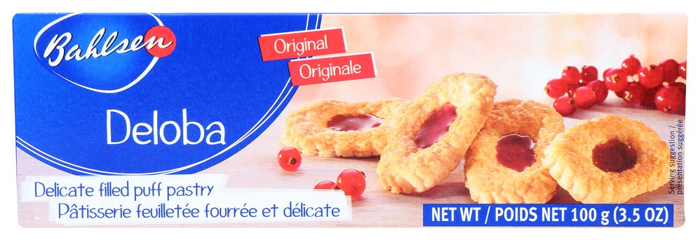 Puff Pastries, Deloba, with Fruit Filling, Shelf-Stable,12 - 3.5 OUNCE