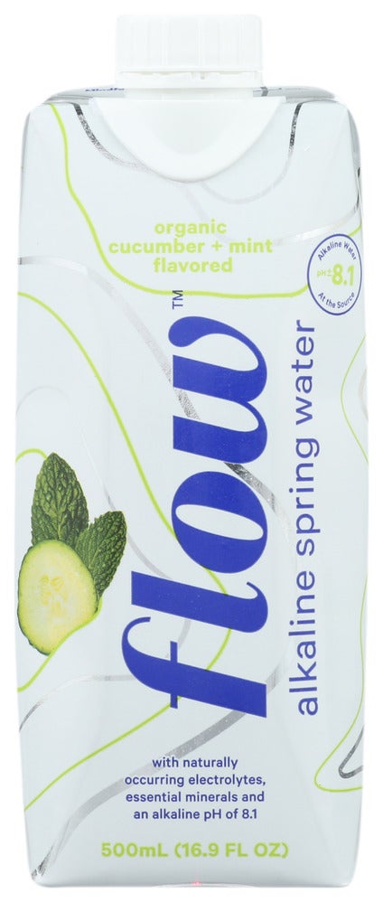 Water, Alkaline Spring, Cucumber Mint,12 - 16.9 FLUID