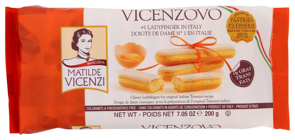 Cookies, Lady Finger, Shelf-Stable,12 - 7.05 OUNCE