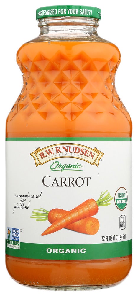 Juice, Carrot, Shelf-Stable, Glass,6 - 32 FLUID