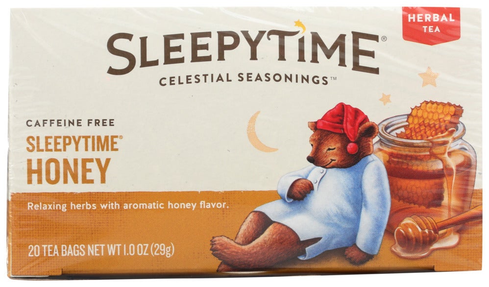 Tea, Herbal, Honey, Individually Wrapped with String,6 - 20 COUNT