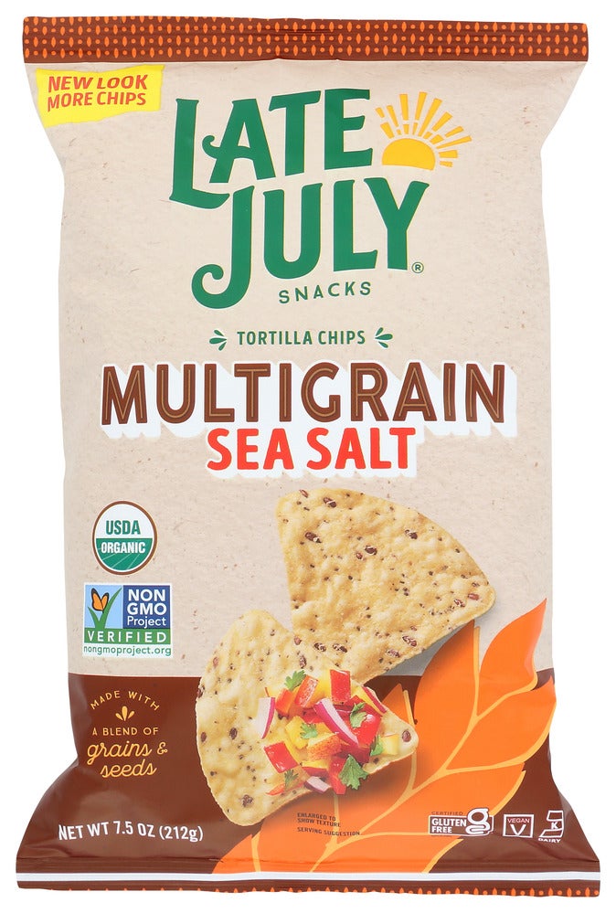 Chips, Multigrain, Sea Salt,12 - 7.5 OUNCE