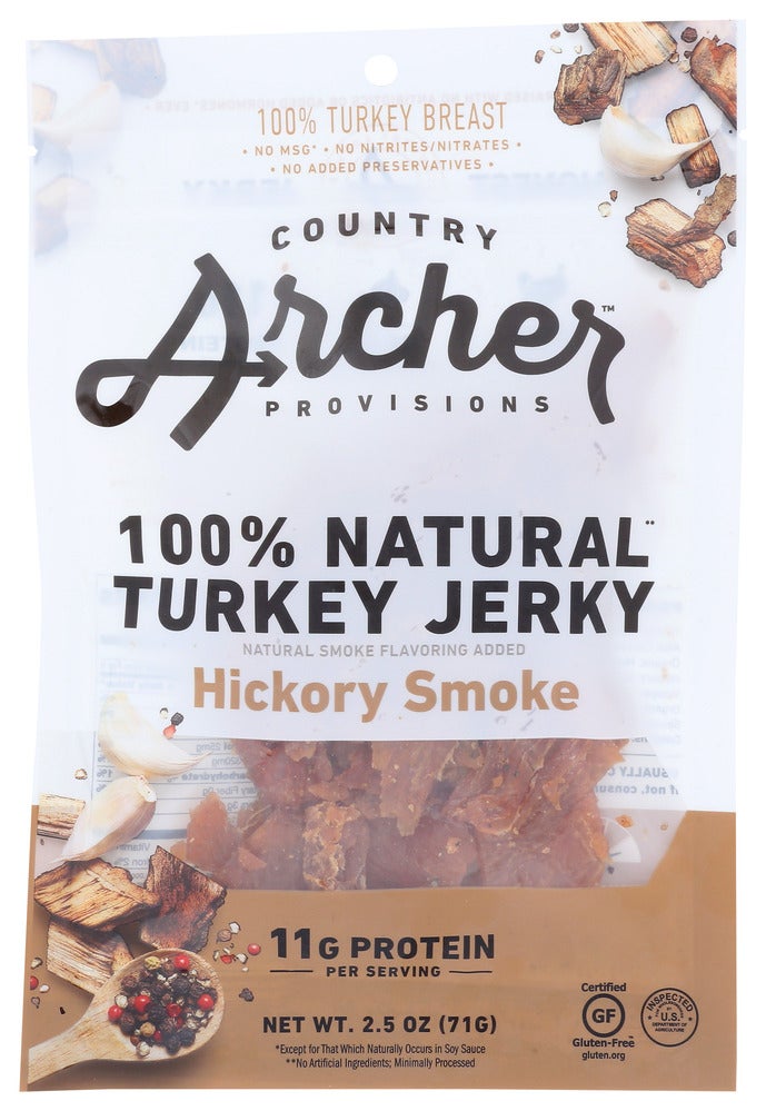 Turkey Jerky, Hickory Smoke, Pieces,12 - 2.5 OUNCE