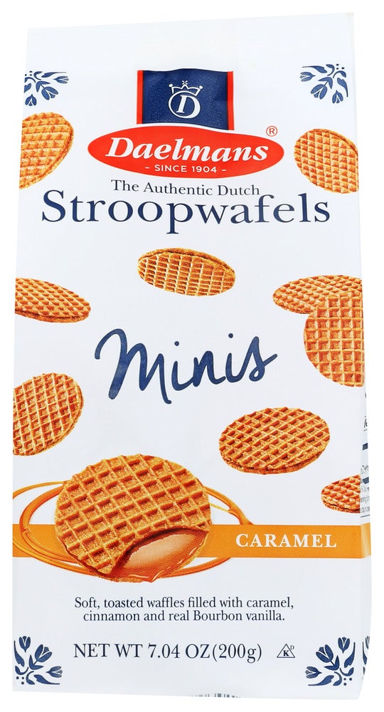 Cookies, Stroopwafel, Mini, Caramel, Shelf-Stable,12 - 7.04 OUNCE